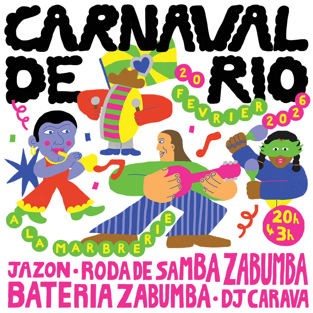 Carnaval de Rio avec La Roda de Samba Zabumba 1