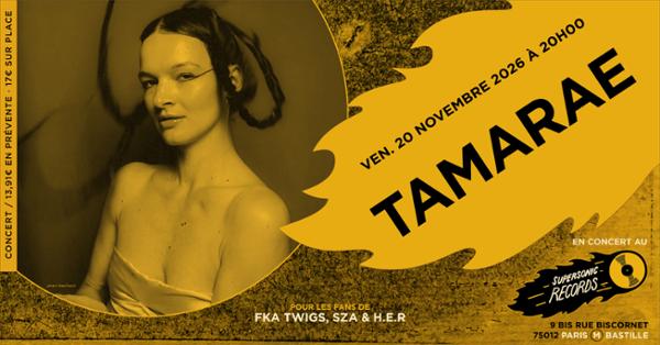 Tamarae en concert (côté Records) 1