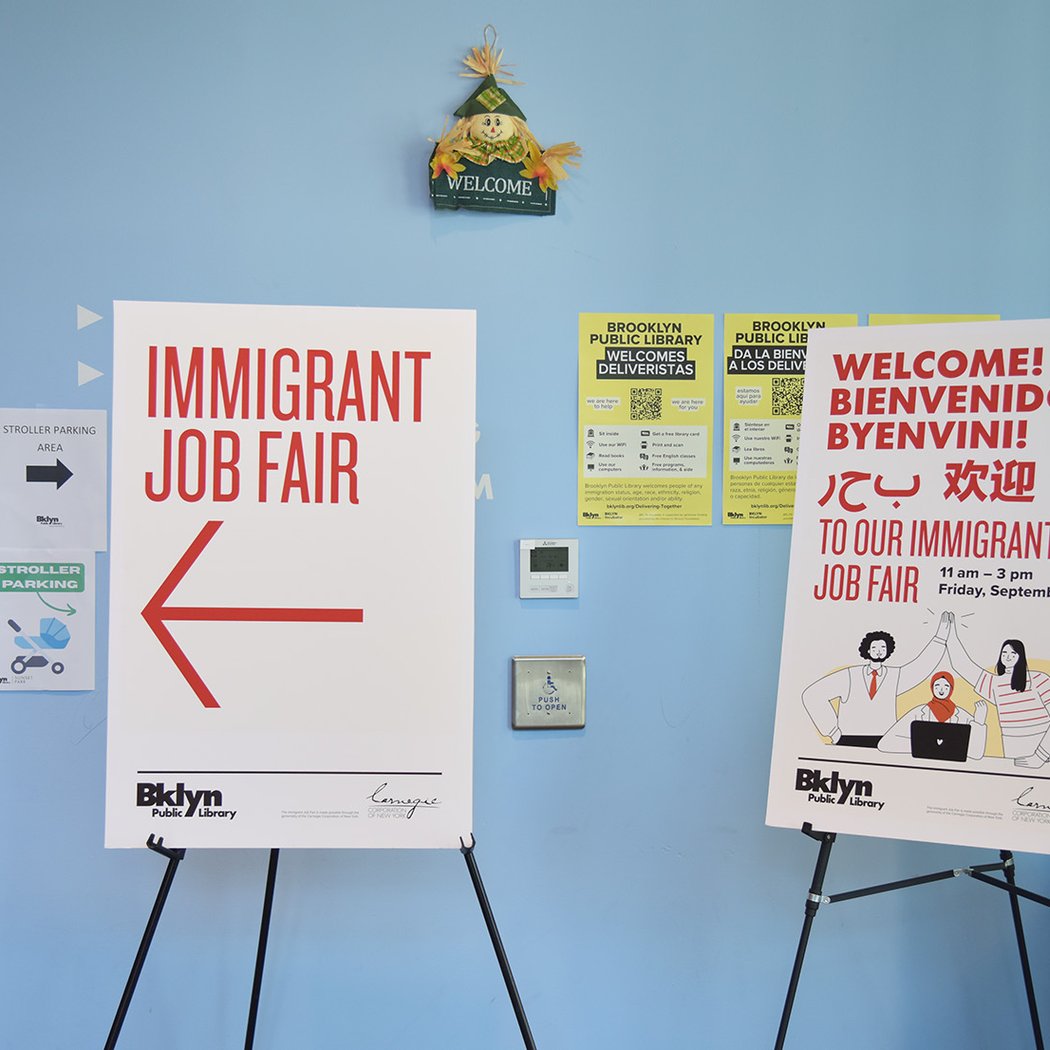Library Immigrant Job Fair 1