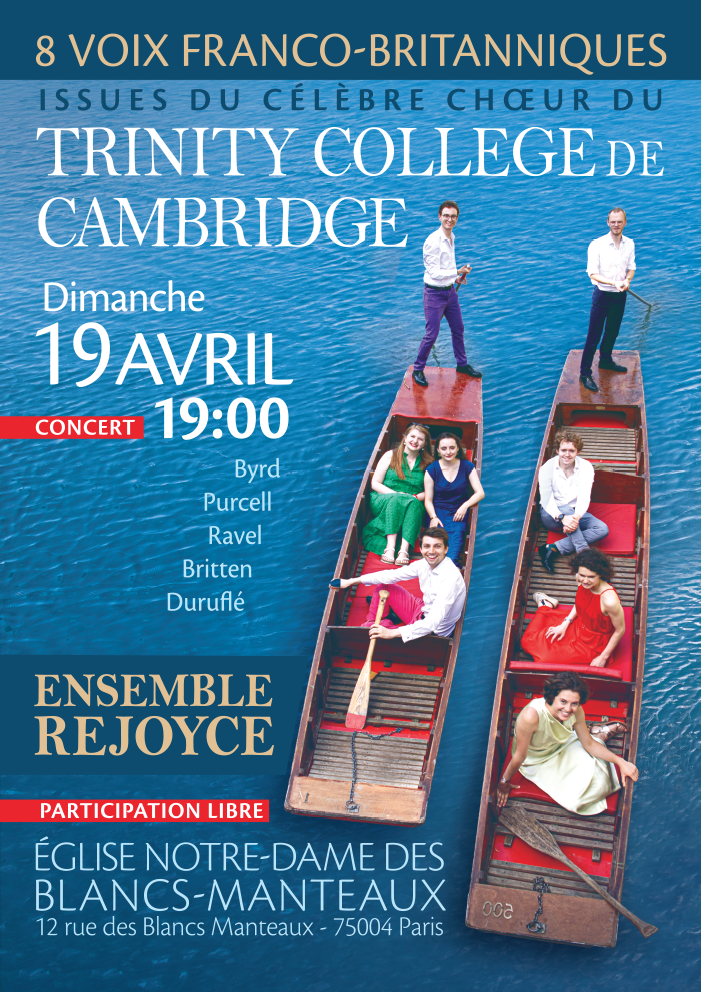 Concert par l’ensemble franco britannique Rejoyce 1
