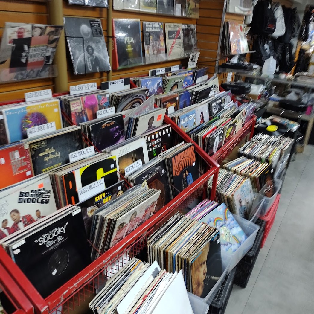 Rock and Soul DJ Equipment and Records 1