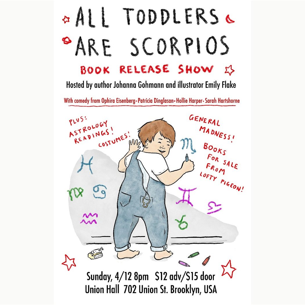 All Toddlers are Scorpios Book Release Show 1