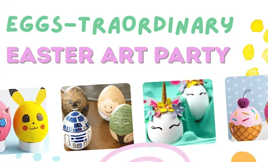 Eggs-traordinary Easter Art Party 1