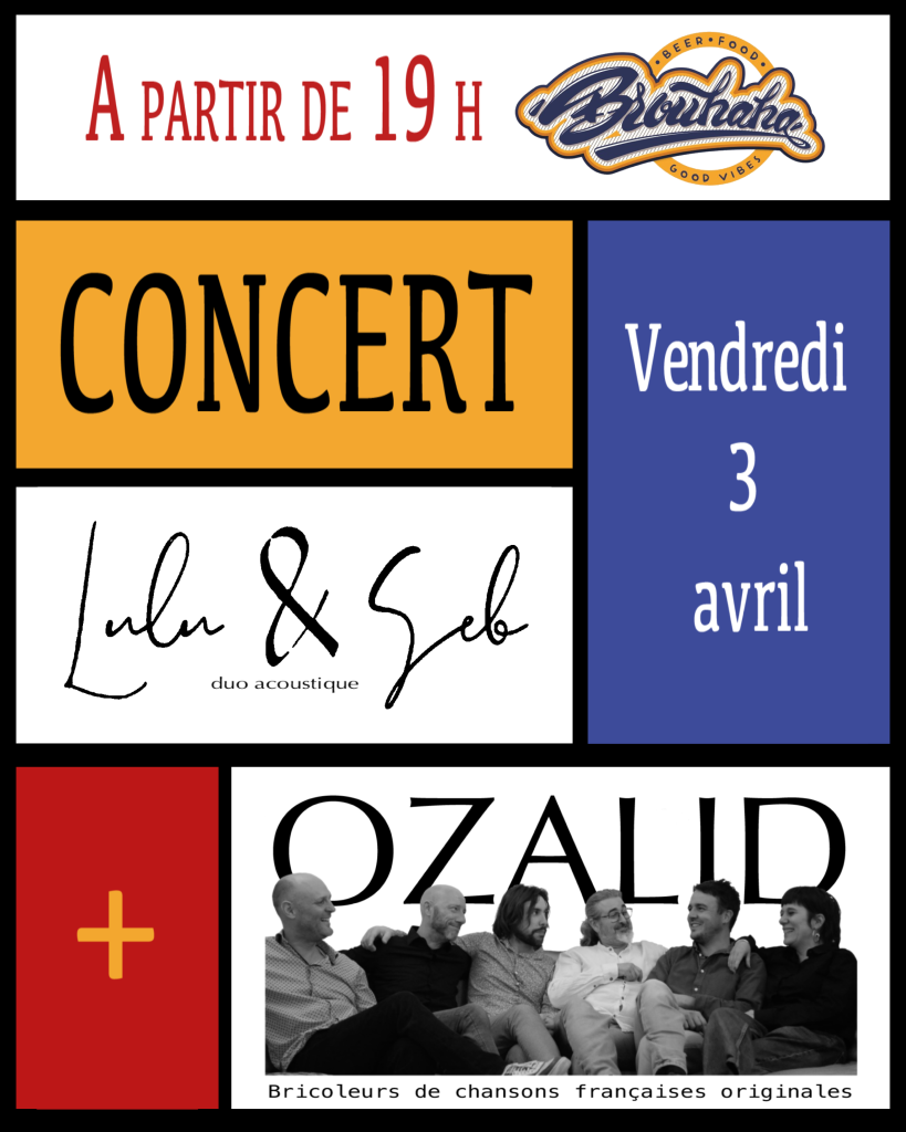 Concert Lulu&Seb + Ozalid 1
