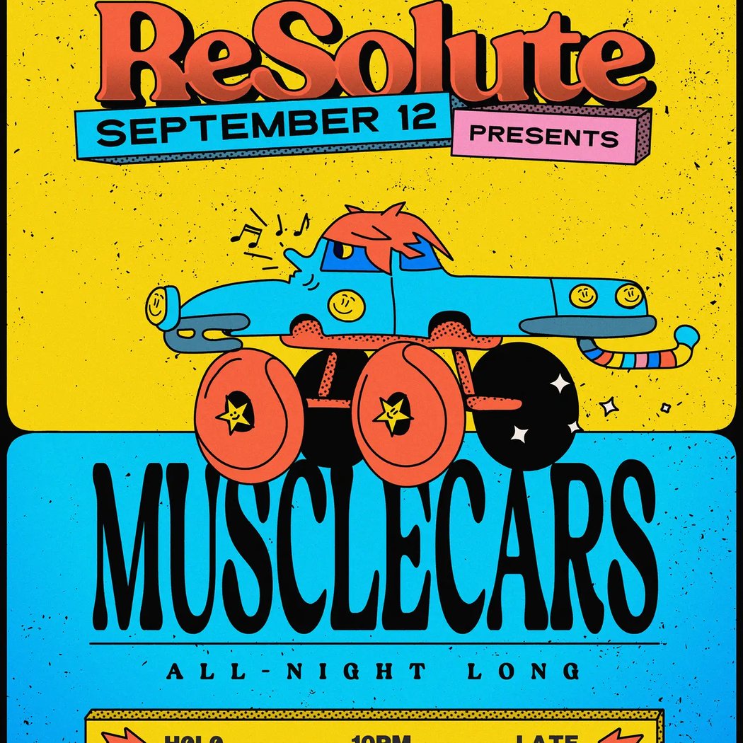 ReSolute presents: MUSCLECARS All-Night Long