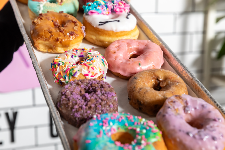 Rainbow Donuts 1