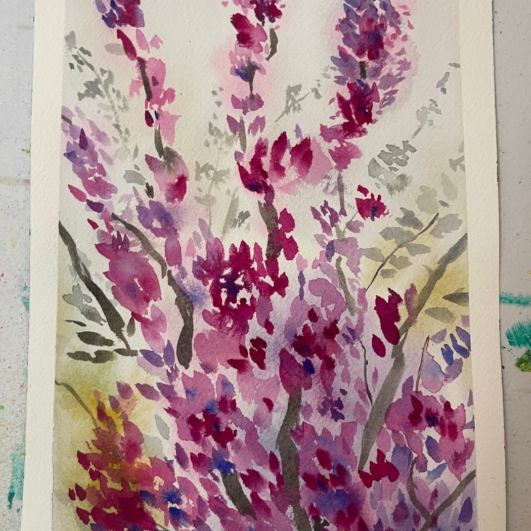 Mindful Unwinding With Watercolors - Painting Class by Classpop!TM 2