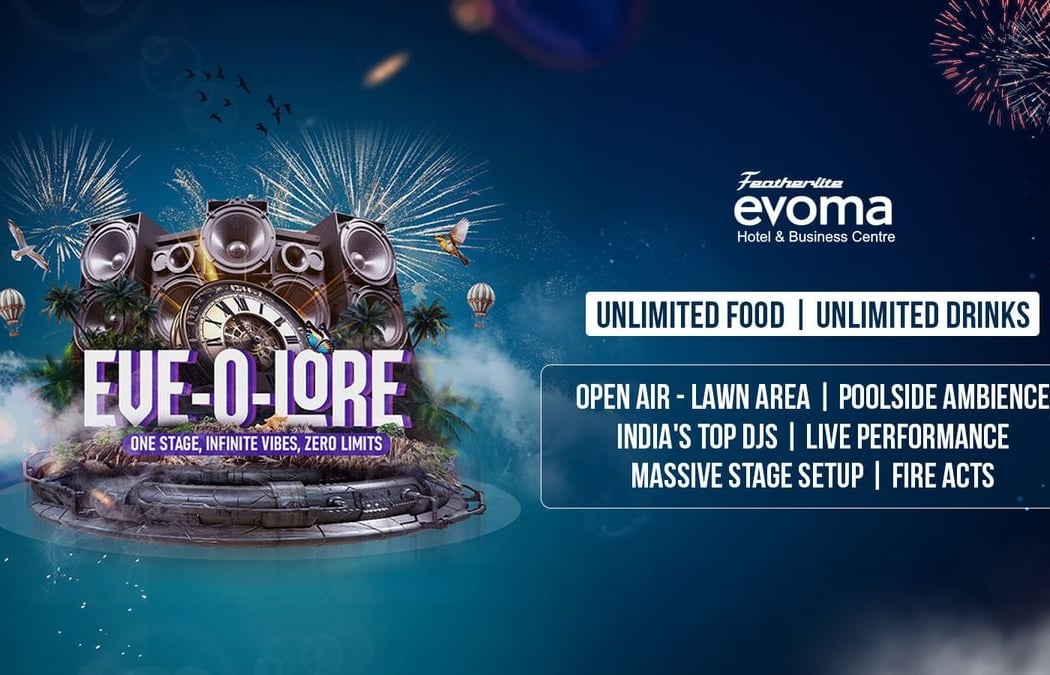 Eve-O-Lore 2026 : Biggest Open Air - Poolside New Year Eve Party 1