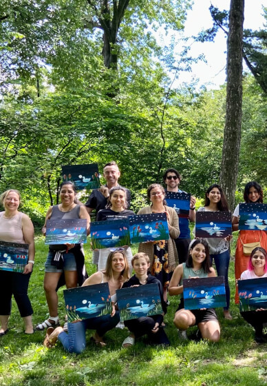 Picnic'n Paint in Central Park