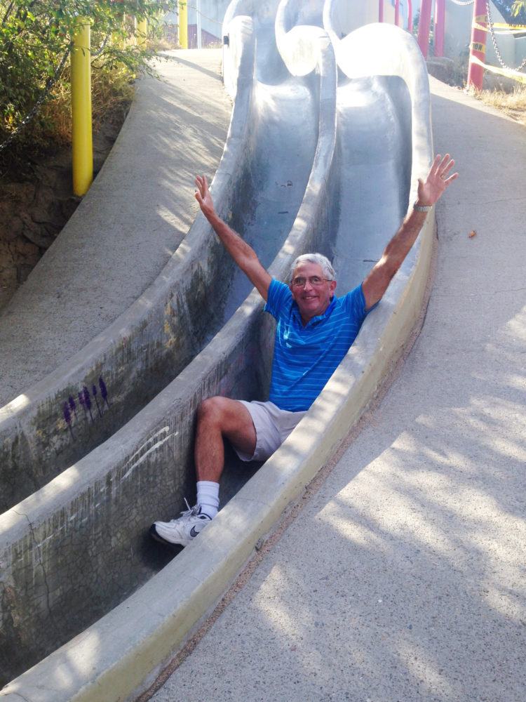 Seward Park Concrete Slides 5
