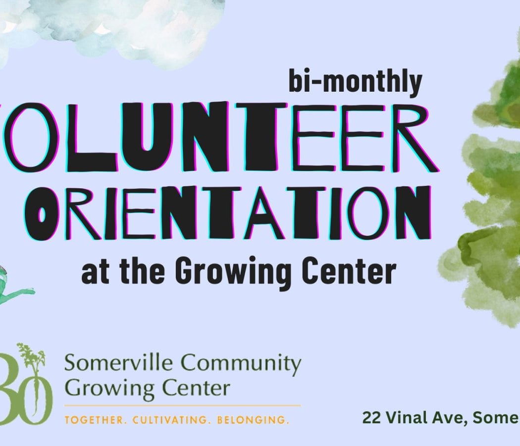 Volunteer Orientation at the Growing Center 1