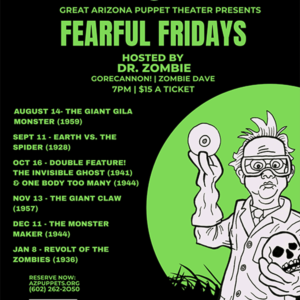 Dr. Zombie's Fearful Fridays: Earth vs. The Spider