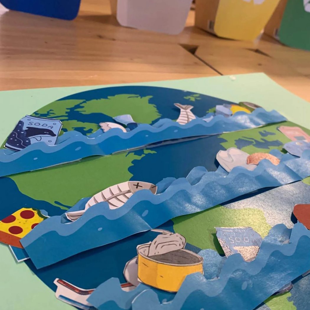 Mon Bateau recyclé — Art créatif & Environnement 1