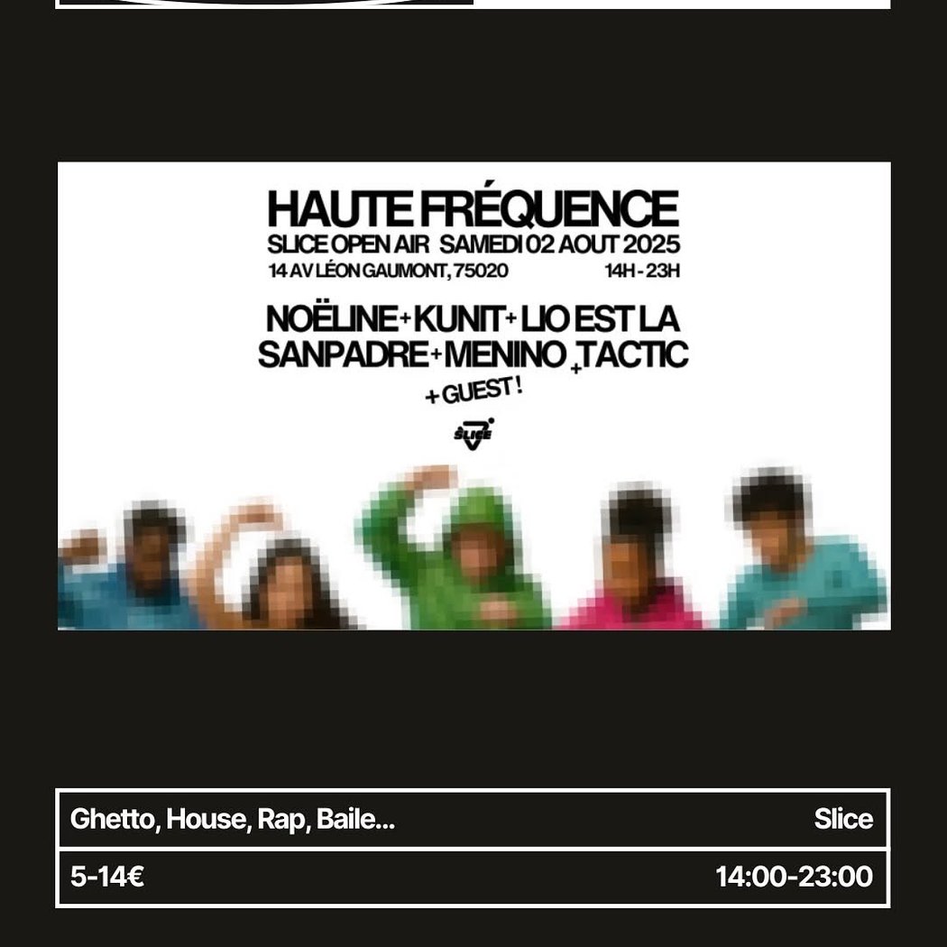 HAUTE FRÉQUENCE SLICE OPEN AIR 1