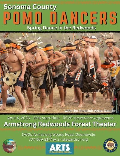 Sonoma County Pomo Dancers Spring Dance with special guests Tonatiuh Aztec Dancers 1