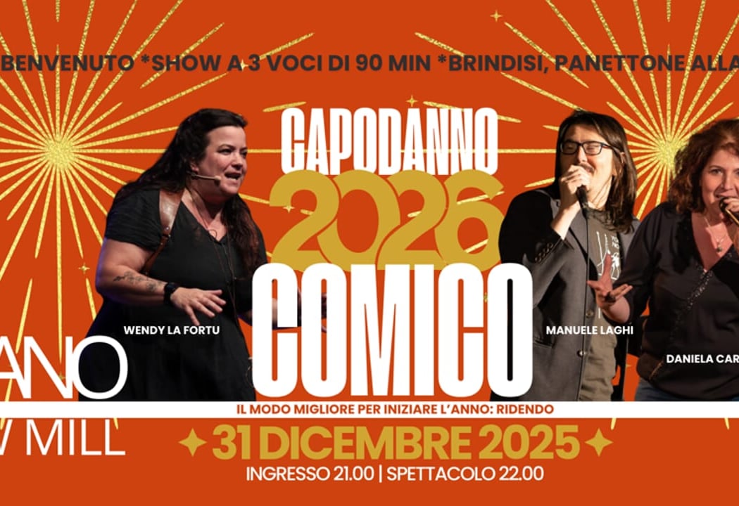 capodanno comico 2026: aspettando il nuovo anno ridendo 1