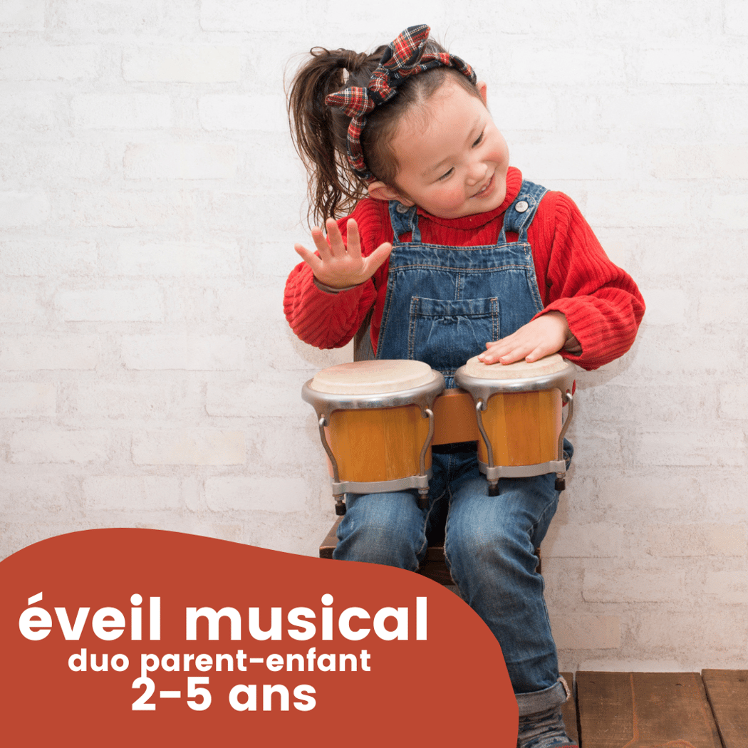 Éveil musical - duo parent-enfant (2-5 ans) - atelier libre 1