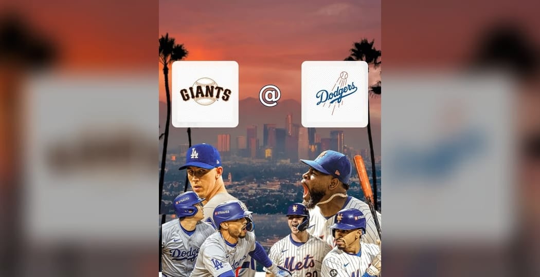 Giants at Dodgers 1