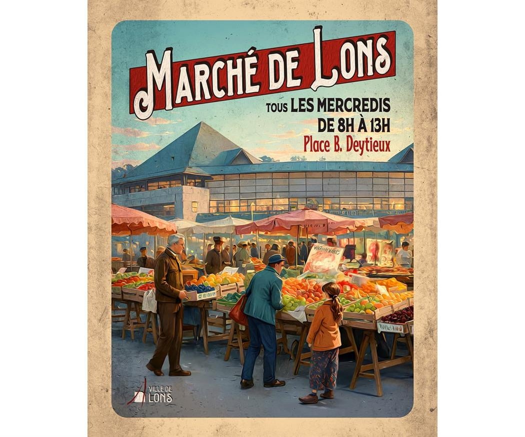 Marché de Lons 1