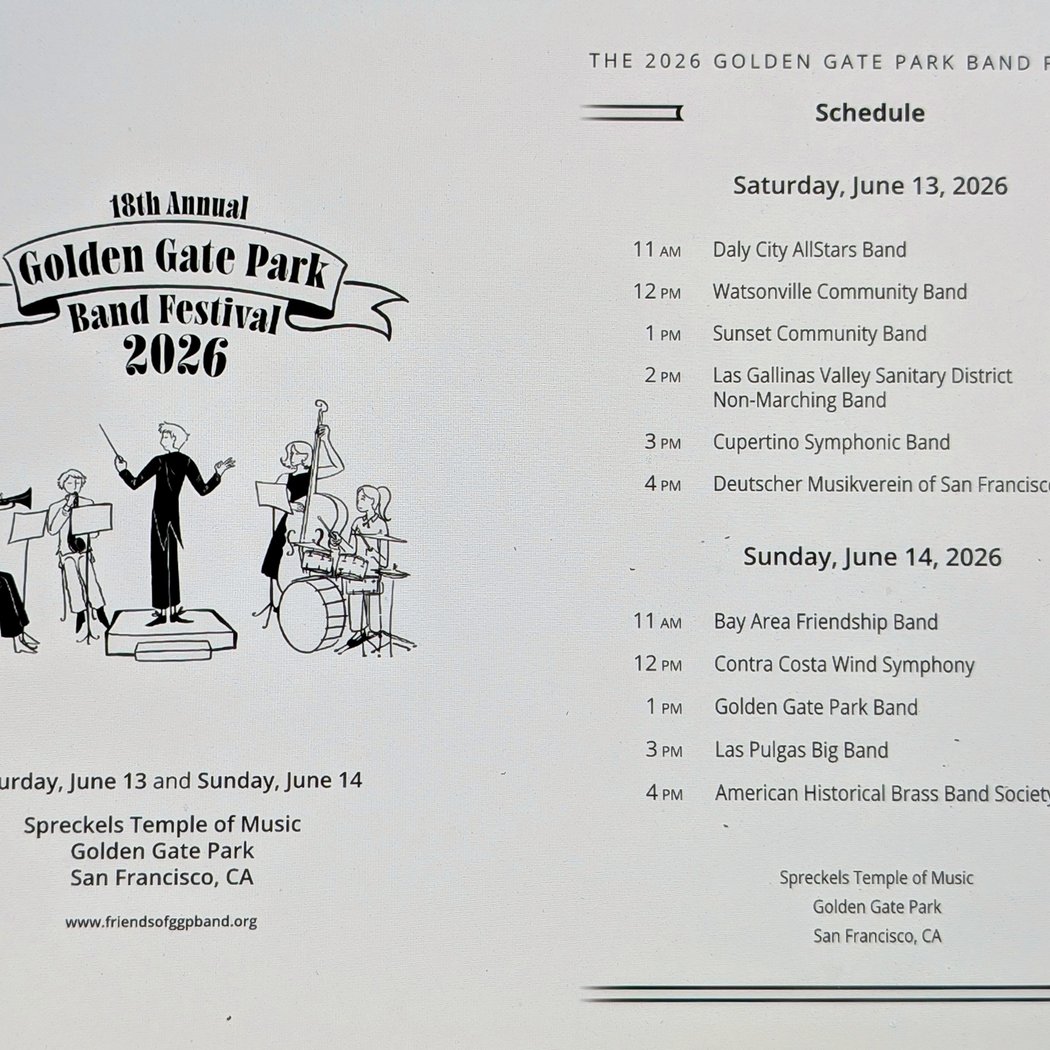 Golden Gate Park Band Festival 1