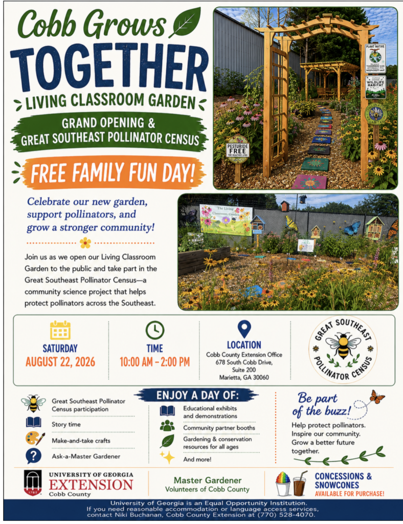 The Great Southeast Pollinator Census 2