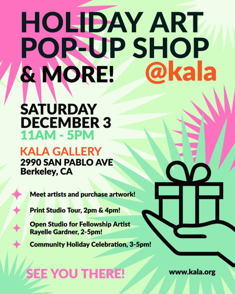 Holiday Art Pop-Up Shop & Community Holiday Celebration 1