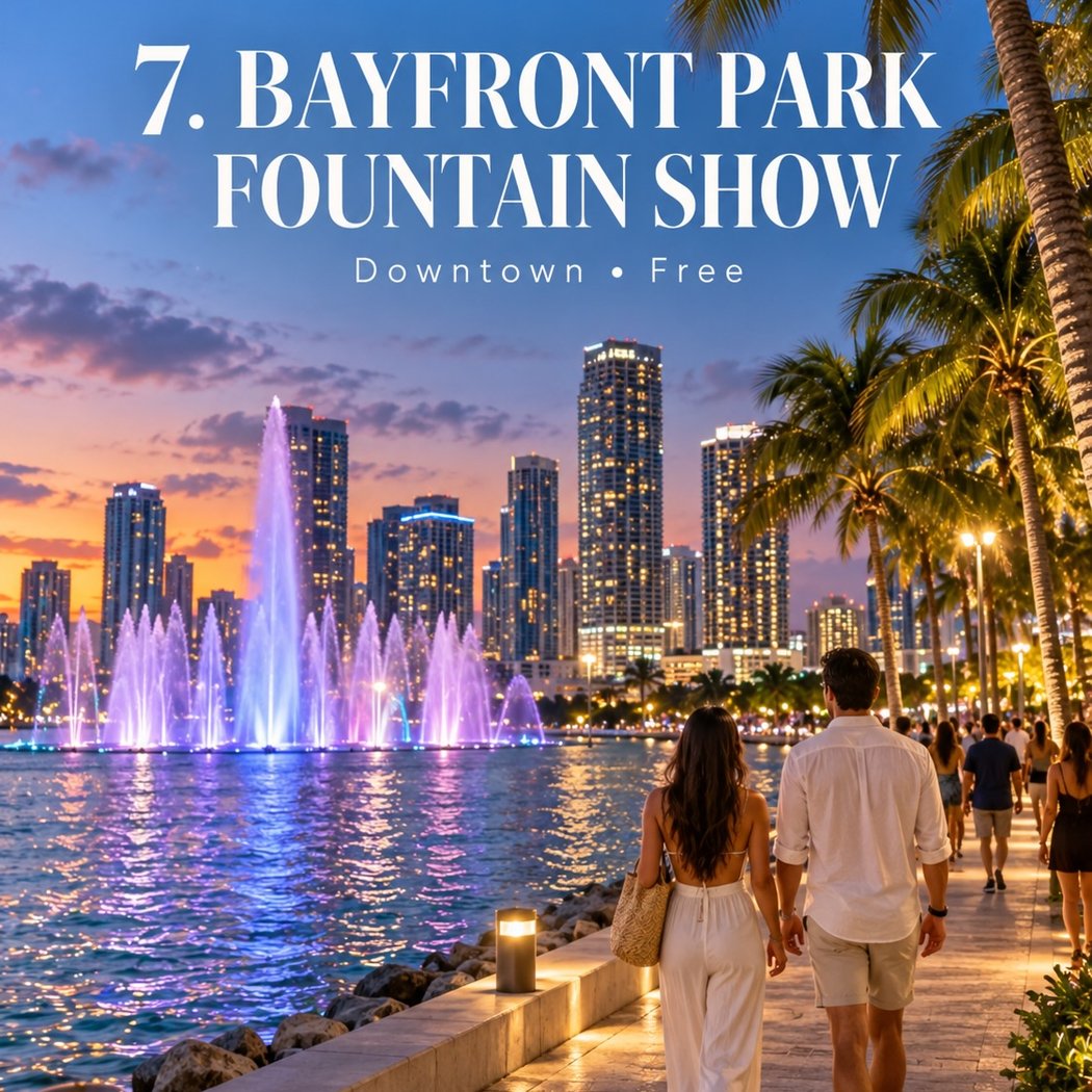 Bayfront Park Water Fountain