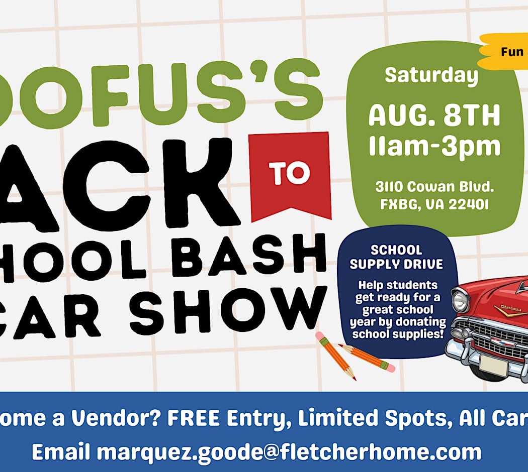 Roofus's Back to School Bash and Car Show 1