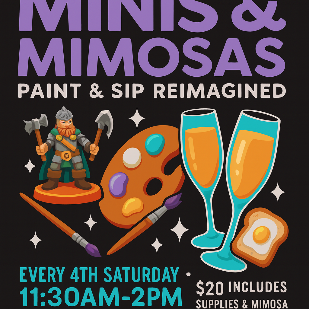Minis & Mimosas: Brunch Paint and Sip