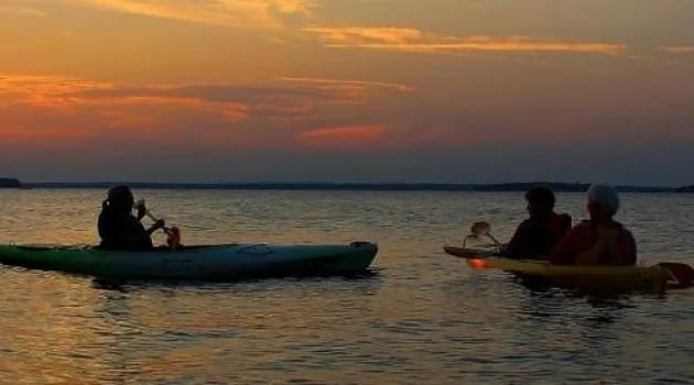 Sunset on the Shoals