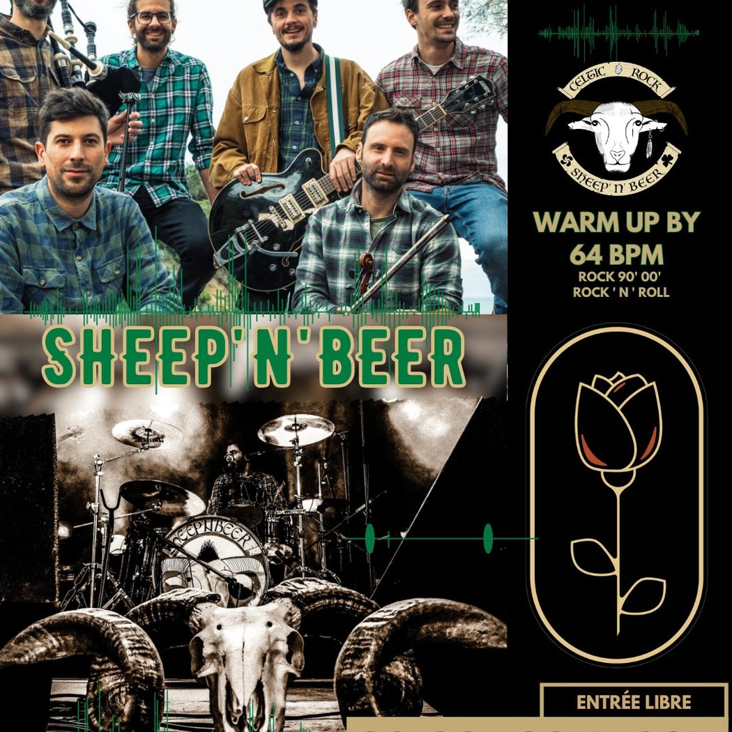 Sheep’n’Beer x 64BPM: Rock Celtique & Énergie Pure 1