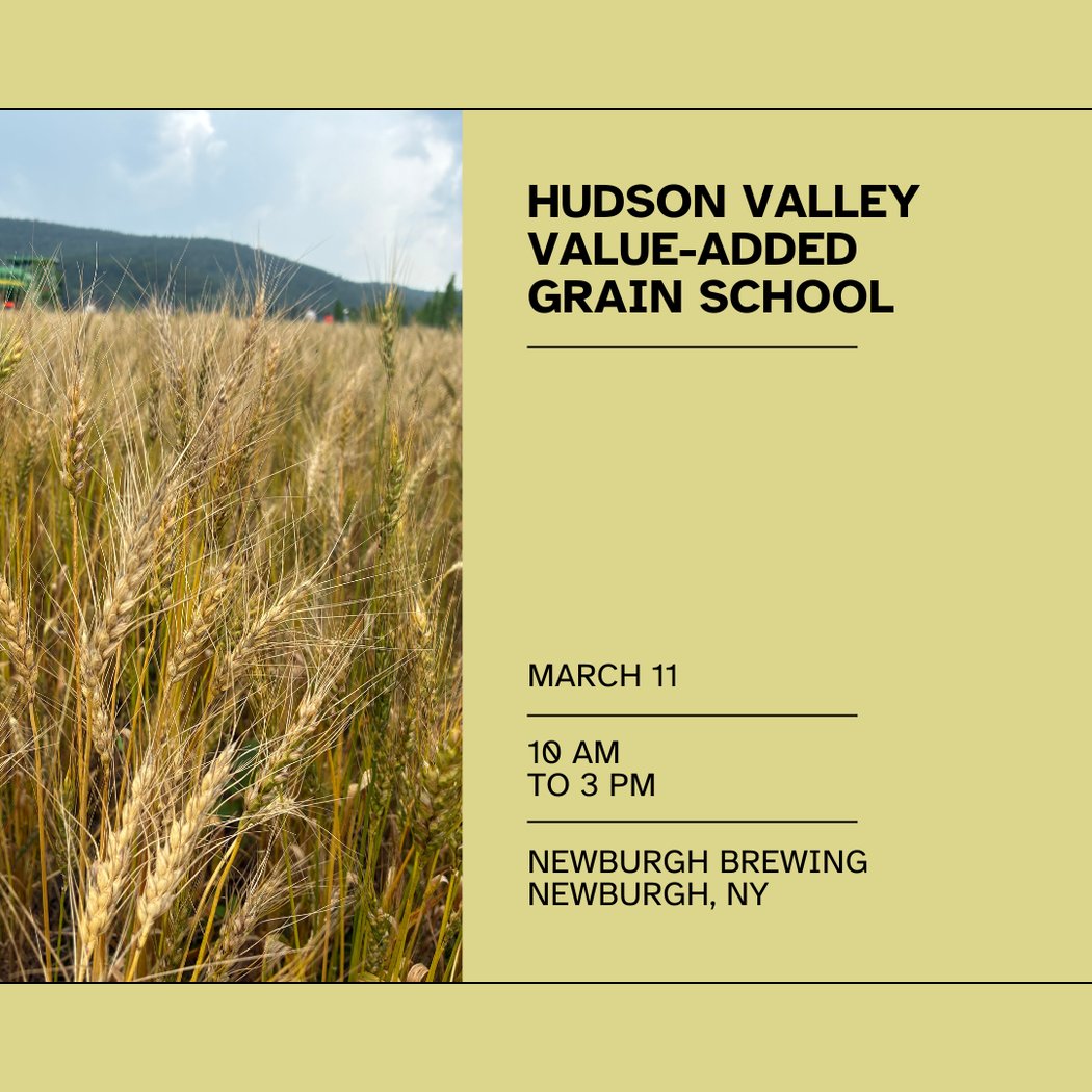 Hudson Valley Grain School 1