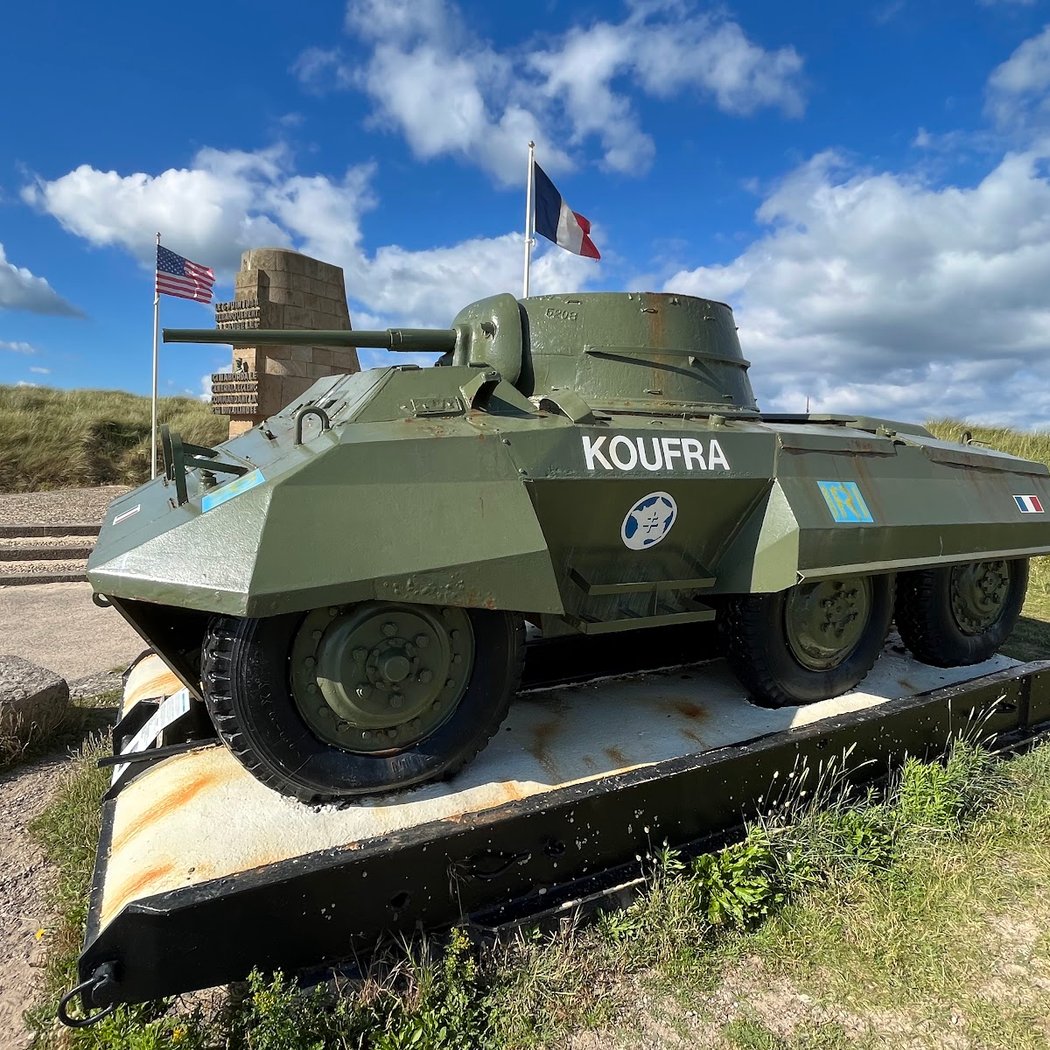 Utah Beach D-Day Landing Memorial and Monument of the Landing of the French 2nd Armored Division 2