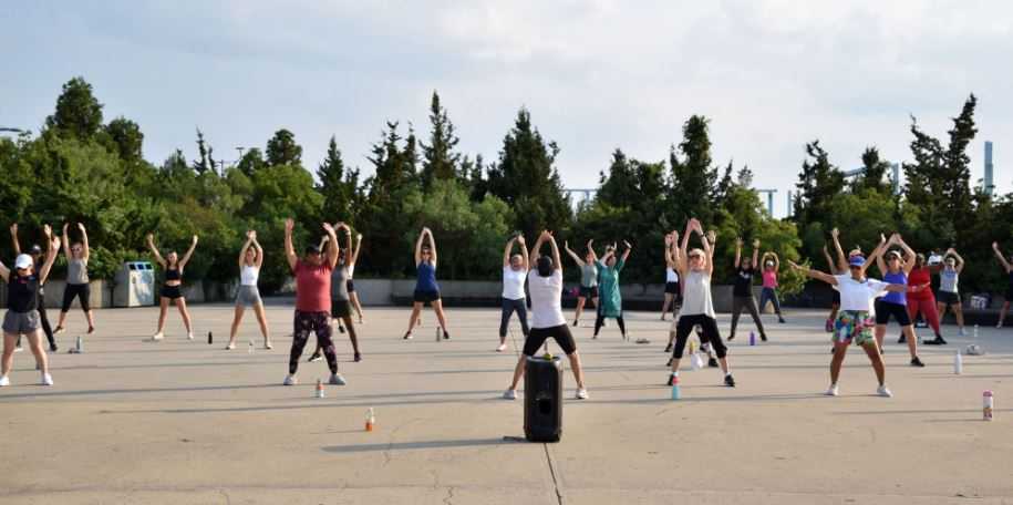Waterfront Workouts: Zumba 1