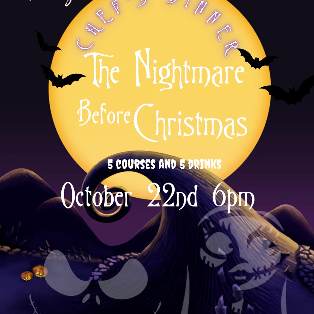Chef's Themed Dinner - Nightmare Before Christmas
