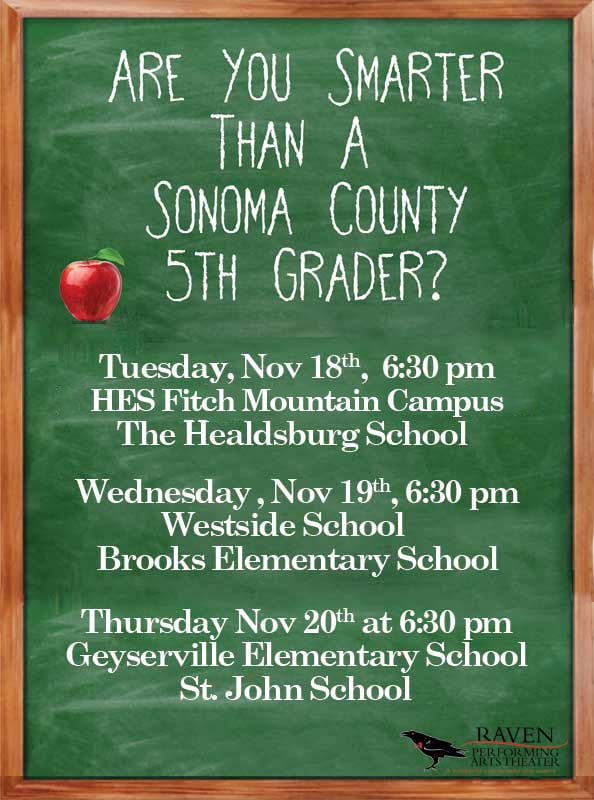 Are You Smarter Than a Sonoma County 5th Grader? 1