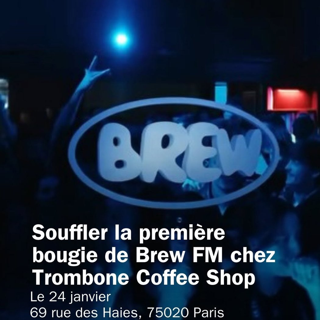 première bougie de Brew FM 1