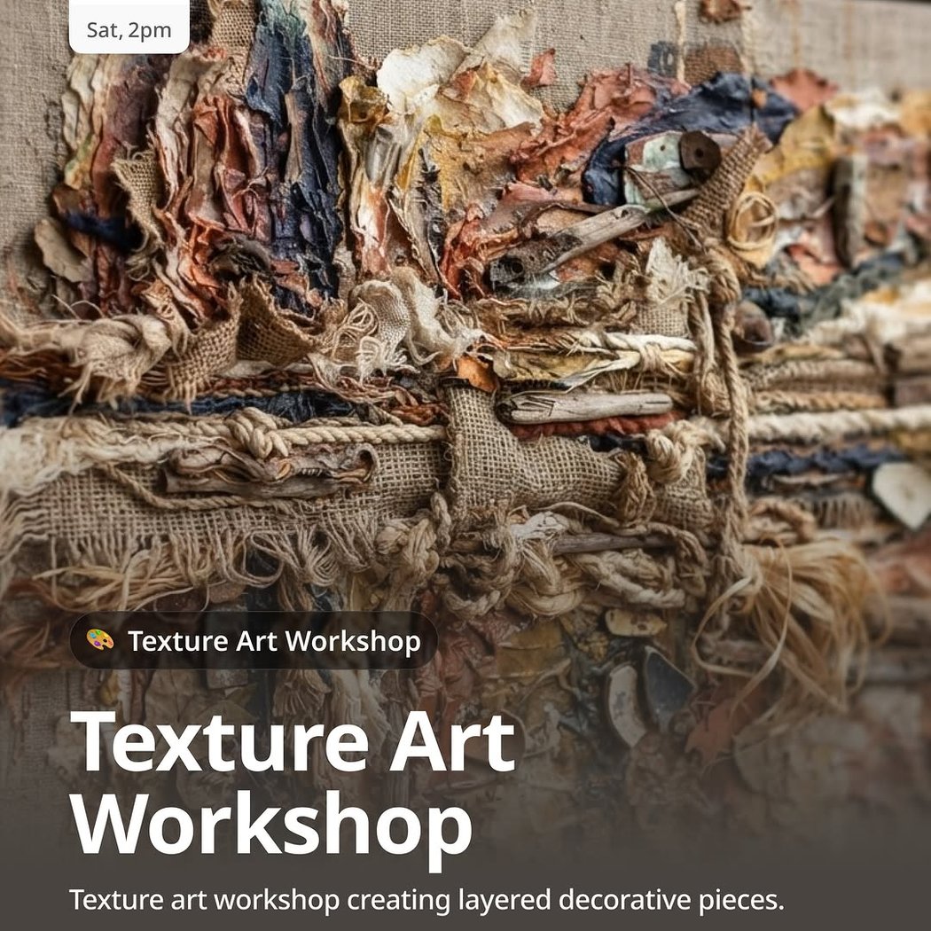 Texture Art Workshop 1