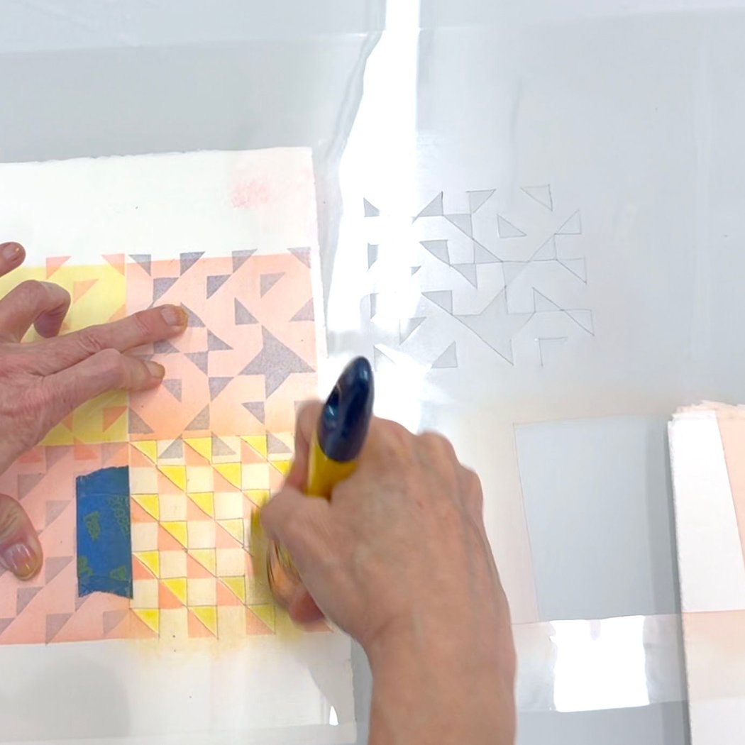 Beginning Stencil Printing: Pochoir with Carrie Ann Plank 1