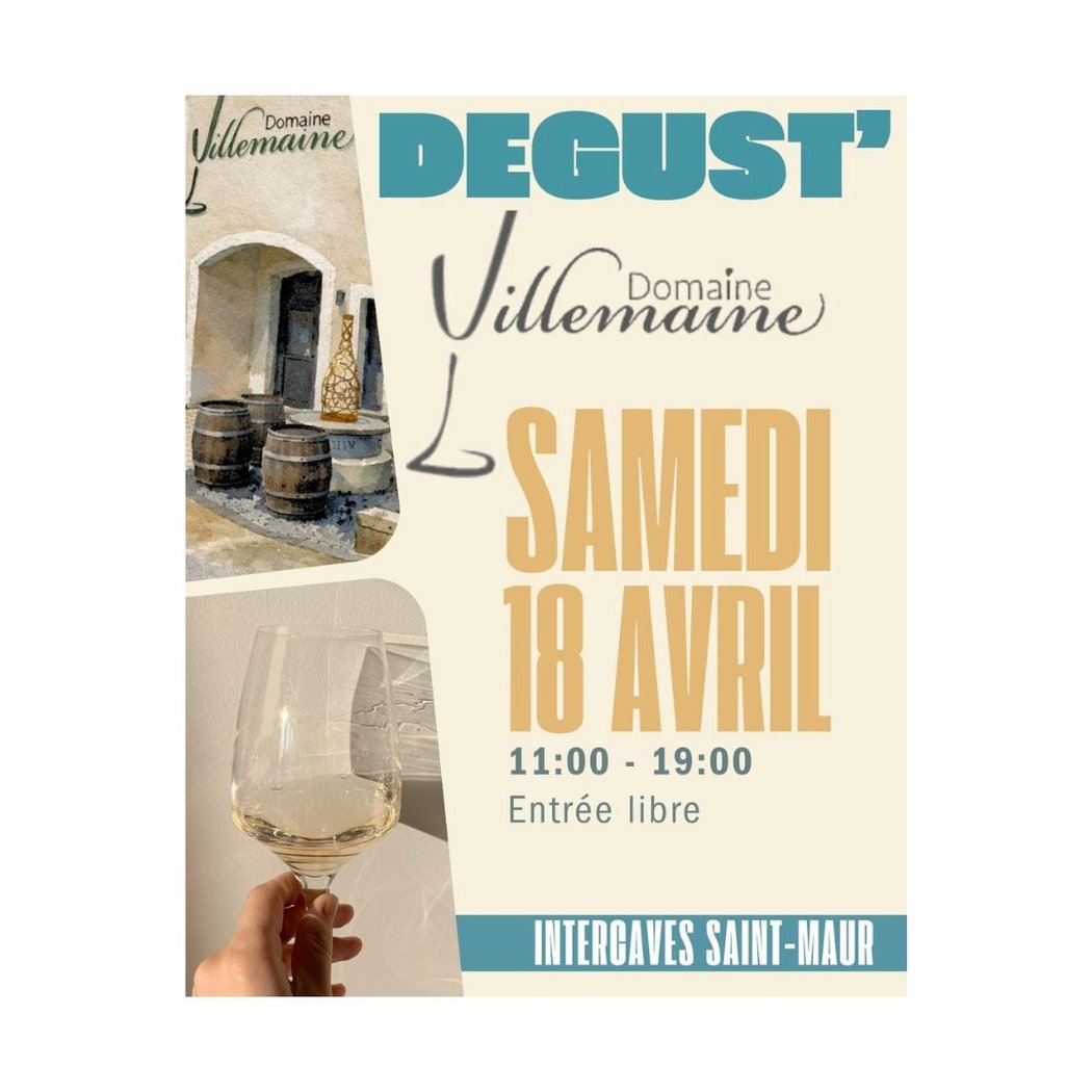 Dégustation de vins blancs du Domaine Villemaine 1