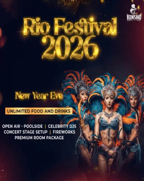 Rio Festival 2026 Biggest Open Air Poolside NYE Party 1