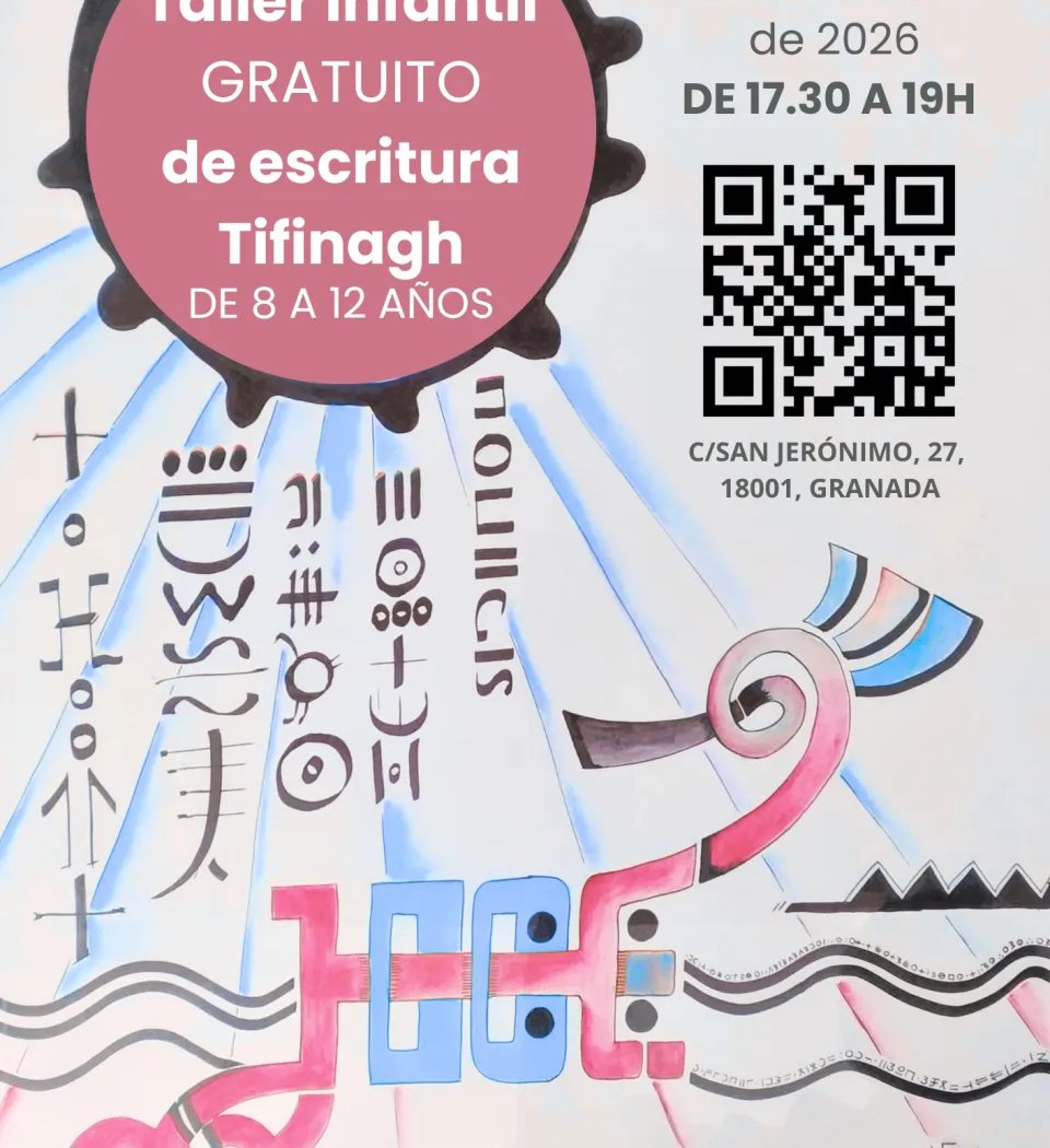 Taller gratuito infantil de escritura Tinifagh 1