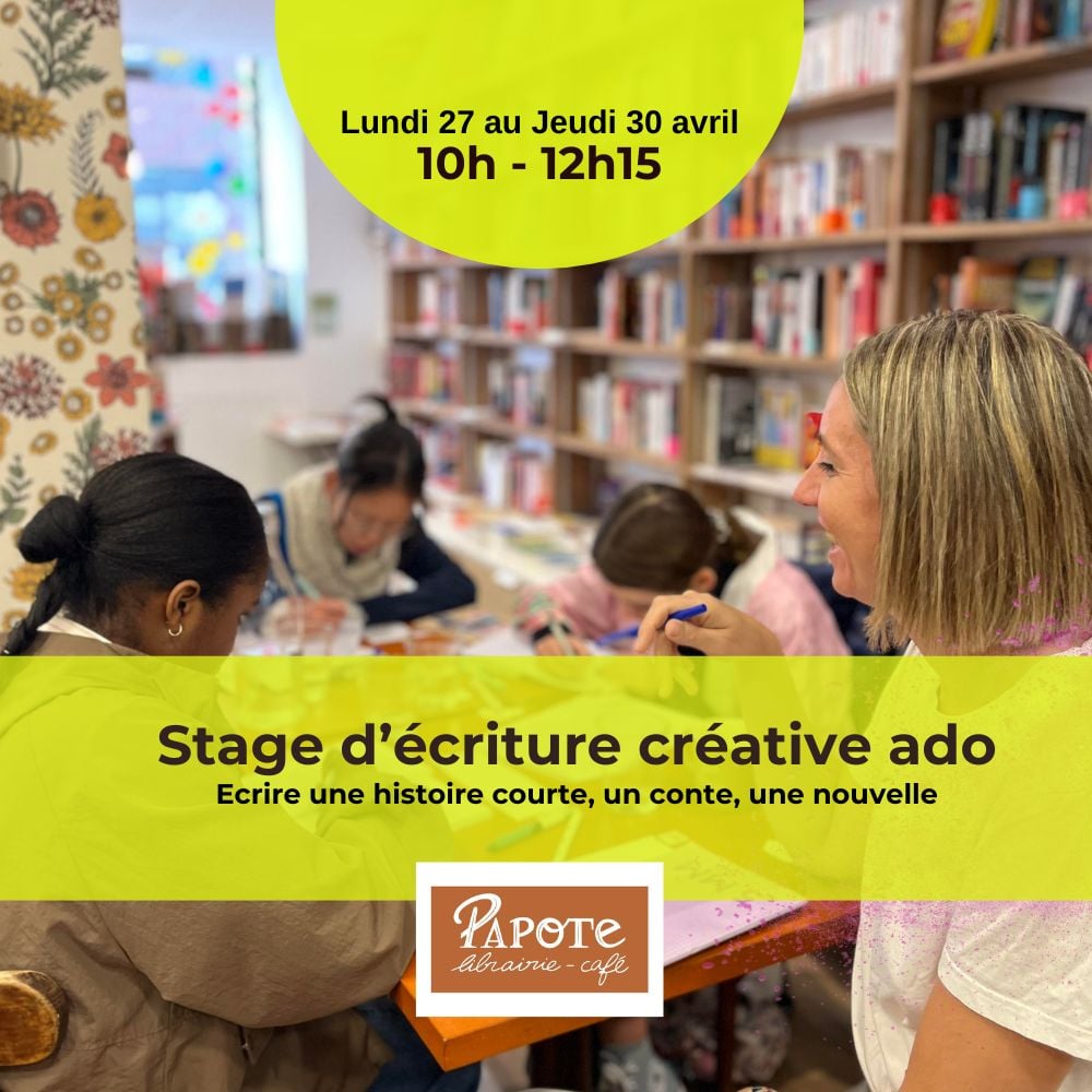 Stage d'écriture créative ADO 1