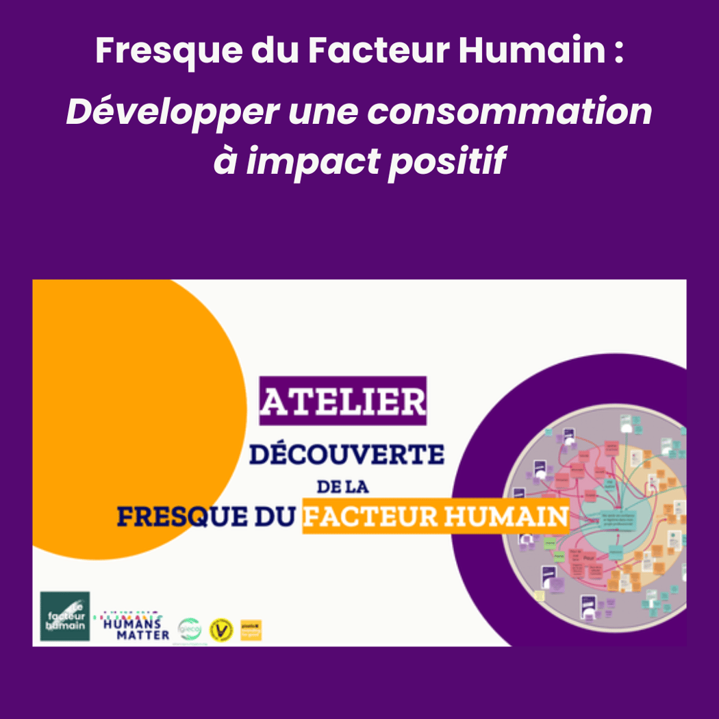 Fresque du Facteur Humain : Développer une consommation à impact positif 1