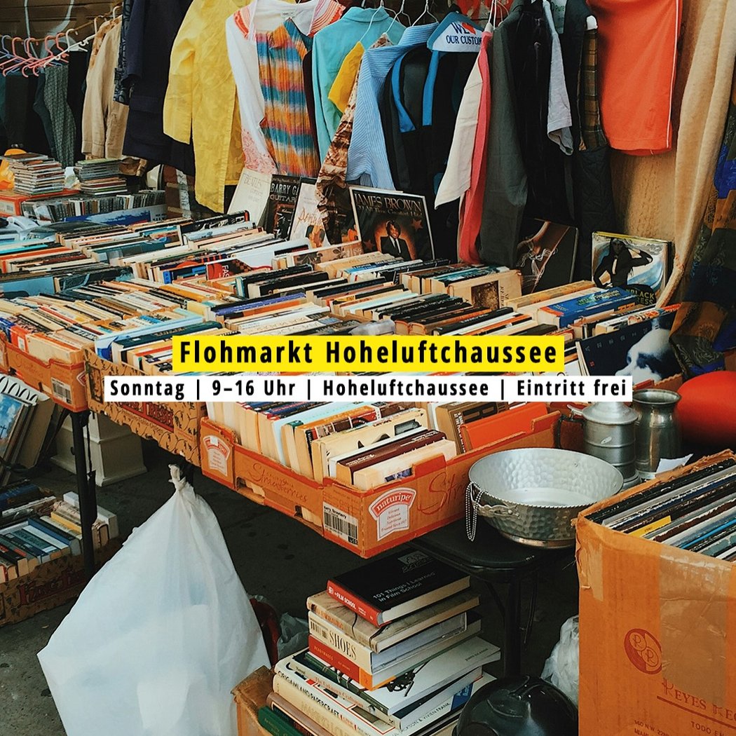 Flohmarkt in der Hoheluftchaussee 1