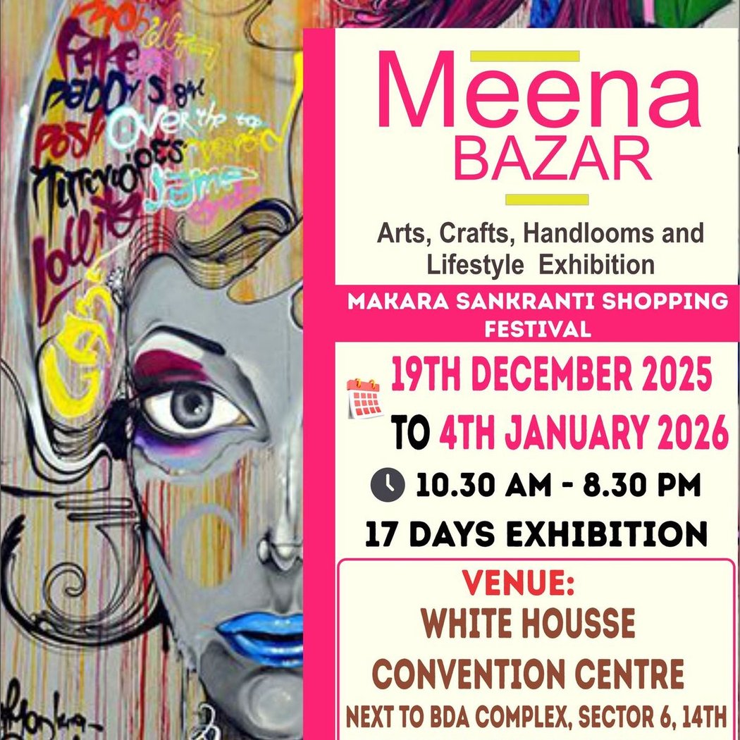 Meena Bazaar - Arts, Crafts, Handlooms and Lifestyle Exhibition 1