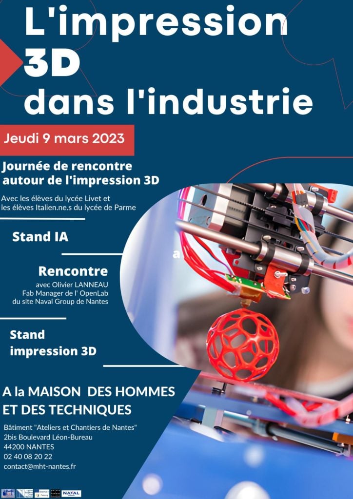 Journée d'étude autour de l'impression 3D dans l'industrie 1