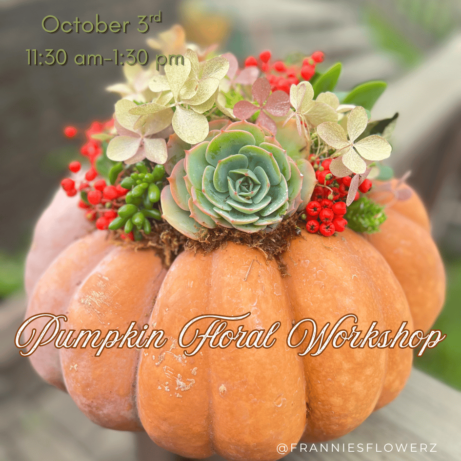 Pumpkin Floral Workshop 1