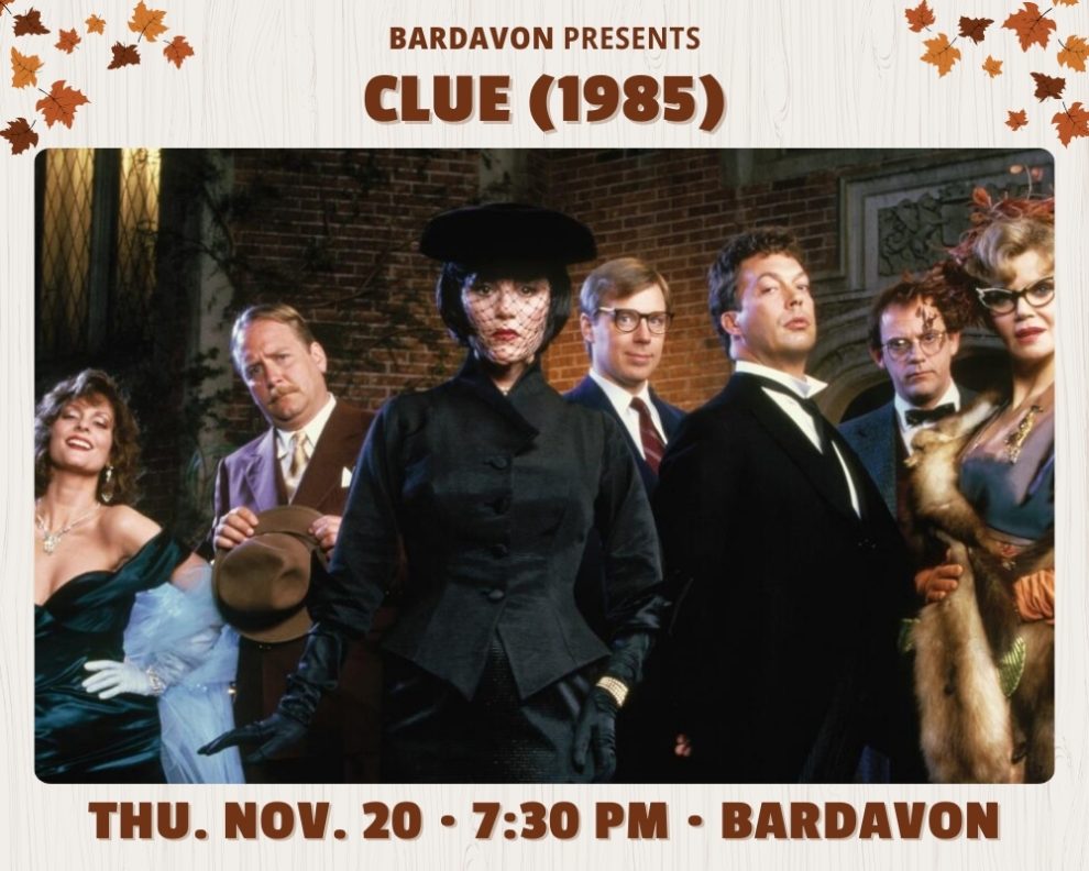 FREE FILM: Clue (1985) 1