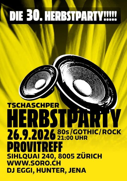 30. Tschaschper Herbstparty 1